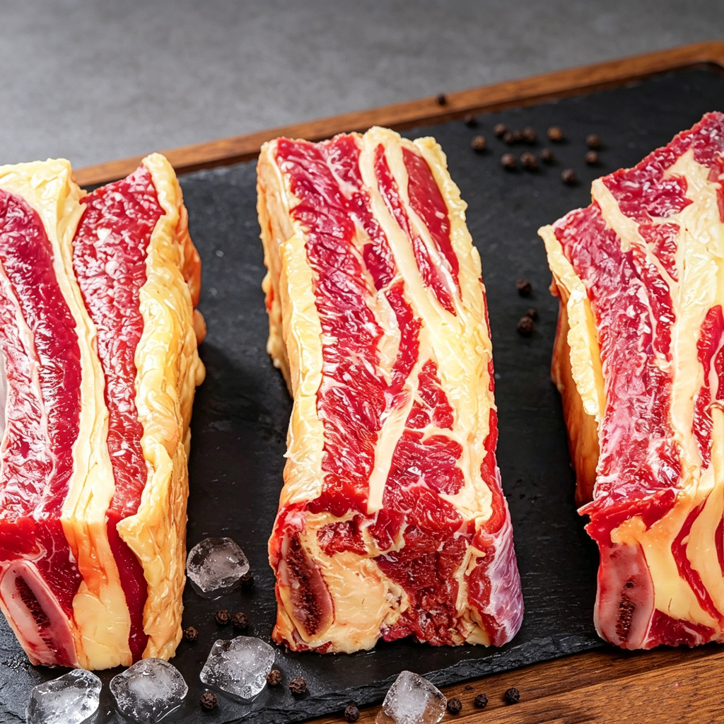 Frozen Raw Bone-in Beef Ribs